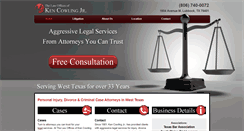 Desktop Screenshot of kencowlinglaw.com